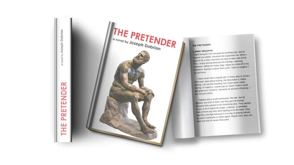 the pretender book graphic